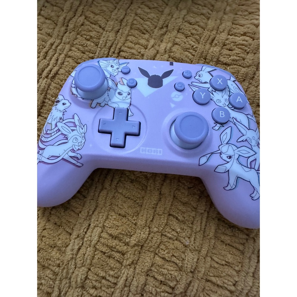 Hori Wireless Horipad Nintendo Switch OS Purple Excellent Eevee Evolutions - Picture 8 of 13